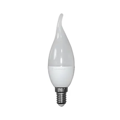 Bec lumanare ornamental mat cu LED 6W (≈60w) lumina calda 600lm L 125mm
