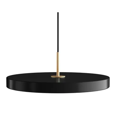 Lustră neagră LED cu abajur din metal ø 43 cm Asteria Medium – UMAGE