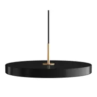 Lustră neagră LED cu abajur din metal ø 43 cm Asteria Medium – UMAGE