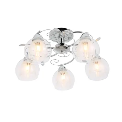 Lustra Tulio Crom 5xE27 60W