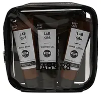 Labor8 Hemp Set de călătorie, cu trusă de toaletă, 3 piese
