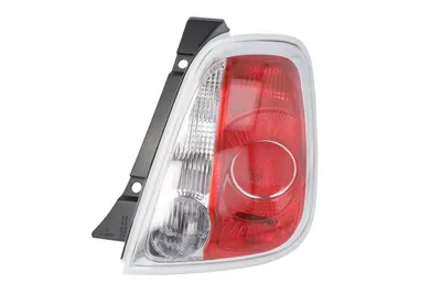 Stop tripla lampa spate dreapta potrivit ABARTH 500 / 595 / 695 FIAT 500 2007-2015 - (cadru cromat)