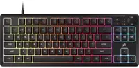 Tastatură de gaming Corsair - K55 CORE TKL, RGB, membrană , negre