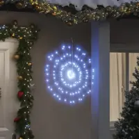 Gossi lumini stelare de craciun 140 led-uri, 4 buc., alb rece, 17 cm