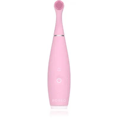 FOREO ISSA™ 4 Baby periuta de dinti electrica pentru copii de la naștere până la vârsta de 3 ani Pearl Pink 1 buc