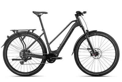 Bicicletă electrică urbană Orbea KEMEN MID 10 - Metallic Night Black (Matt | Gl…