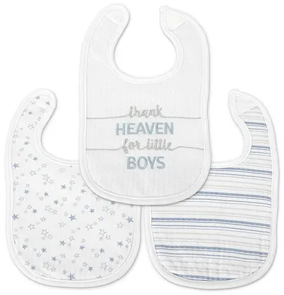 Set de bavete Lorelli - Natural, pentru băiat, 3 buc