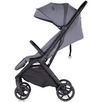 Carucior pentru copii Chipolino Diamond cloud grey, Cadru aluminiu, Spatar reglabil, suport picioare reglabil, Suspensii, greutate suportata 22 kg