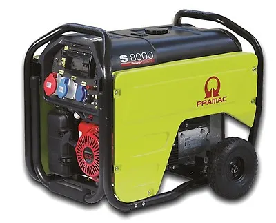 Generator de curent trifazat S8000 +AVR +CONN, 6,6kW - Pramac
