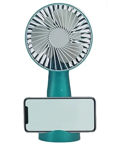 Mini ventilator cu suport de telefon, cablu USB