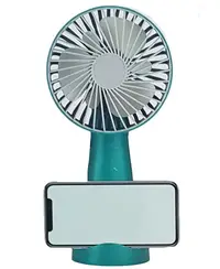 Mini ventilator cu suport de telefon, cablu USB