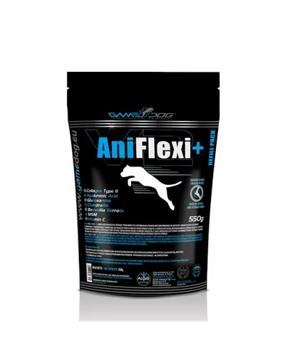 GAME DOG AniFlexi+ V2 Supliment alimentar caini pentru articulatii si oase 550g Refill Pack