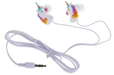 Căști cu microfon pentru copii I-Total - Unicron Collection 11106, alb