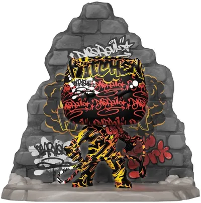 Figurina Funko POP! Deluxe: Marvel - Daredevil (Street Art Collection) (Special Edition) #704
