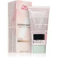 Wella Professionals Shinefinity Zero Lift Glaze vopsea de păr demipermanentă culoare 06/0 - Natural Brandy 60 ml