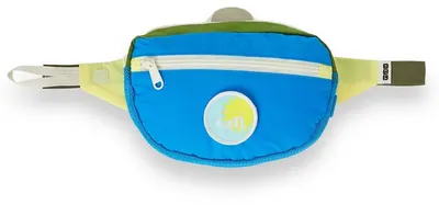 Ki ET LA - geantă pentru copii de purtat în jurul taliei Vibe, Khaki/Blue