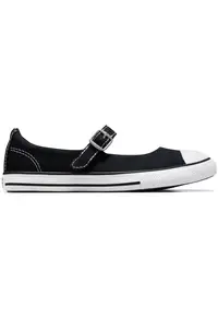 Flats Ct As Dainty Mary Jane - Negru