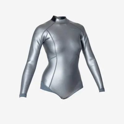 Body scufundare în apnee FRD500 neopren glide skin 1,5mm Gri Damă