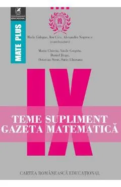 Gazeta matematica - Clasa 9 - Teme supliment