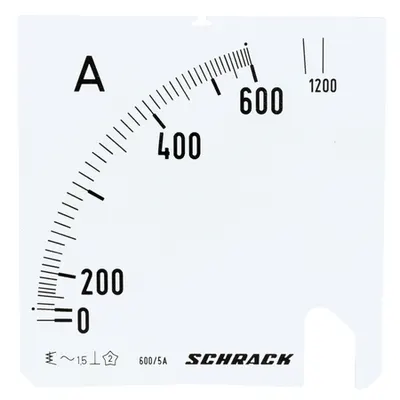 Scala 96*96mm, 600/1200/5A, AC