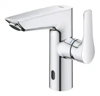 Baterie infrarosu Grohe Eurosmart 23975003, marime M, 158 mm, mixare, baterie, Crom lucios