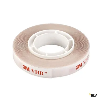 Double side adhesive tape 9mm, transparent, 3m