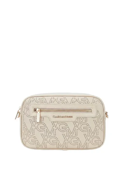 Geanta crossbody din piele ecologica - Bej