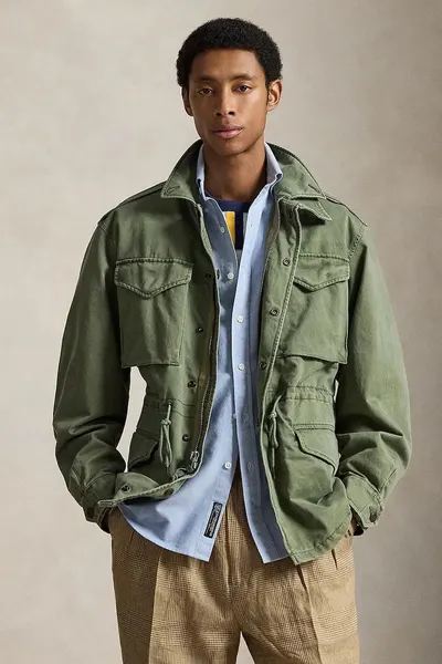 Polo Ralph Lauren parka pentru bărbați din bumbac