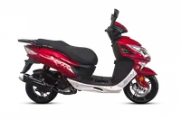 Scuter Barton Falcon 125cc, culoare rosu
