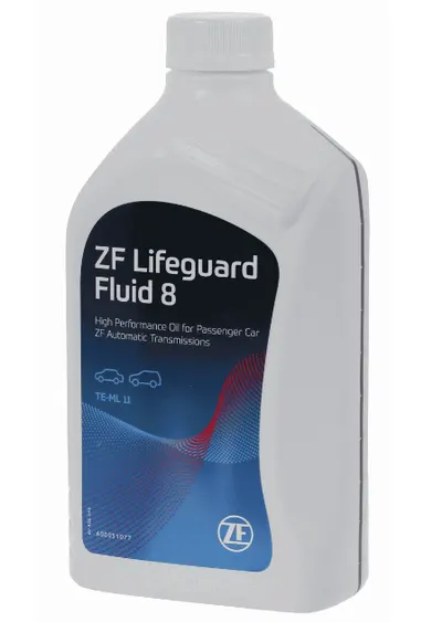 Ulei transmisie automata ZF LifeGuard Fluid 8 S671.090.312, volum 1 litru, verde 1L