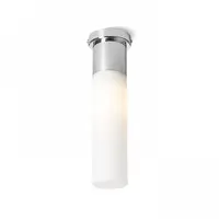 EIGHT Plafoniera opal-colored sticla/crom 230V E27 28W IP44