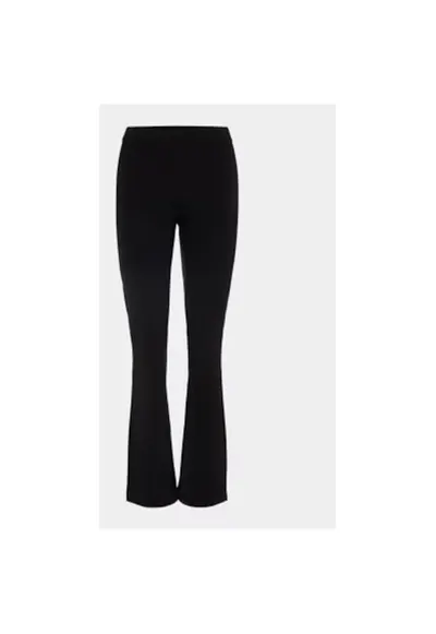 Pantaloni dama - 303613358 - Viscoza/Nylon - Negru