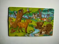 Puzzle cu 24 de piese din lemn