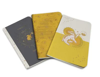 Set carnete - Harry Potter - Hufflepuff Constellation Sewn Pocket
