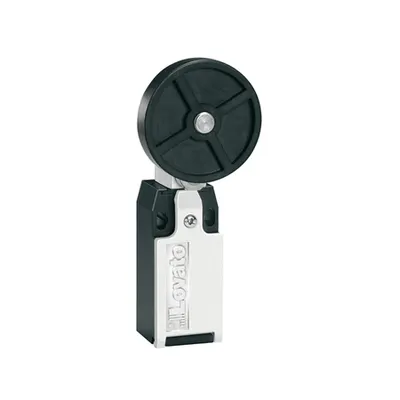 Limitator de Cursa, K Series, Roller Lever Plunger, 1 Bottom Cable Entry. Dimensions To En 50047, Metal Body, Contacts 2no+1nc Slow Break. Rubber Roller
