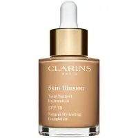 Clarins Skin Illusion Natural Hydrating Foundation makeup radiant cu hidratare SPF 15 culoare 110N Honey 30 ml