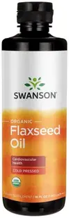 Organic Flaxseed Oil, 473 ml, Swanson