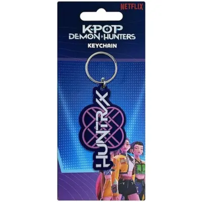Breloc PVC KPop Demon Hunters - Huntrix Logo