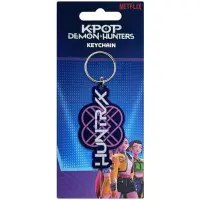 Breloc PVC KPop Demon Hunters - Huntrix Logo