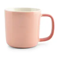 Cană roz new bone china 370 ml Mae – ONA