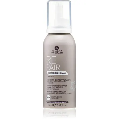 Alama Professional Repair Incredible Mousse spuma tratament pentru par deteriorat 75 ml