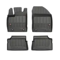 Set covorase cauciuc 4 piese proLine 3D, fata spate negru, potrivit LEXUS CT 12.10-09.20
