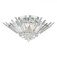 Lampa tavan Nimbus 5 Light Flush Polished Chrome Crystal