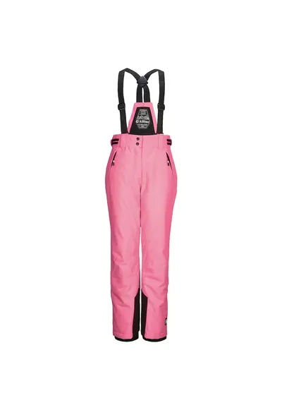 Pantaloni KSW 213 GRLS SKI PNTS - Roz neon