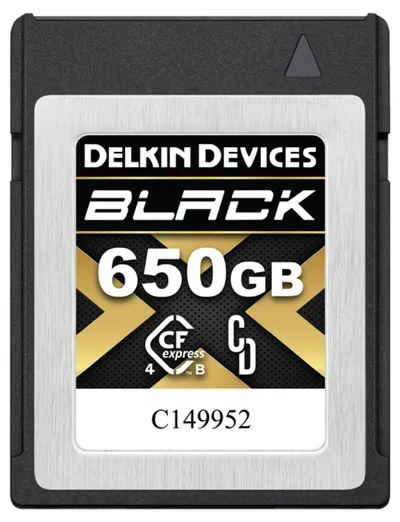 Card de memorie Delkin - BLACK, 650GB, CFexpress Type B