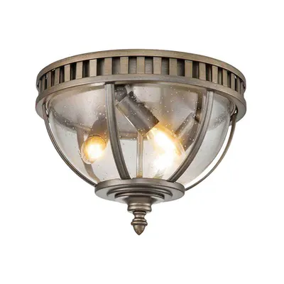 Corp de iluminat decorativ pentru exterior, Halleron 3 Light Ceiling Flush
