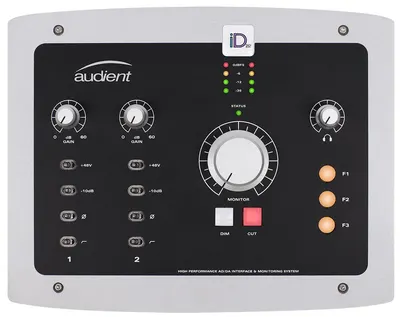Interfață audio Audient - ID22, argintiu/negru