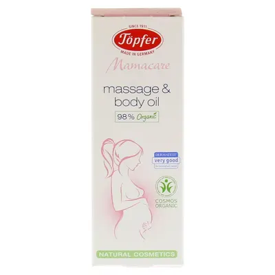Ulei de corp pentru masaj Mamacare, 100ml, Topfer