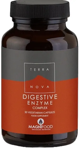Digestive Enzymes Complex, 50 capsule, Terra Nova