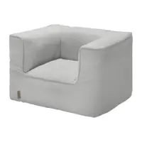 Fotoliu de grădină gri deschis capitonat Grow – Blomus